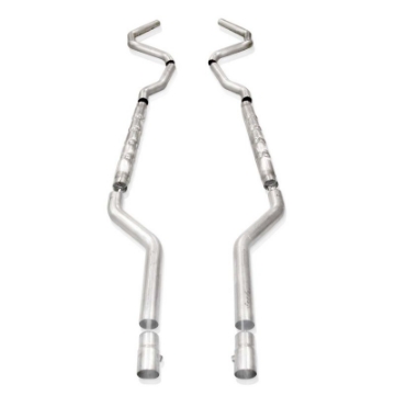 Picture of Stainless Works Chevy Camaro 1967-69 Exhaust 3in Stainless Chambered No X-Pipe