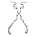 Picture of Stainless Works Chevy Camaro 1967-69 Exhaust 3in Stainless with X-Pipe