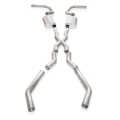 Picture of Stainless Works Chevy Camaro 1967-69 Exhaust 3in Stainless with X-Pipe