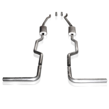 Picture of Stainless Works Chevy-GMC Truck 1967-87 Exhaust 2-5in Turbo Muffler System