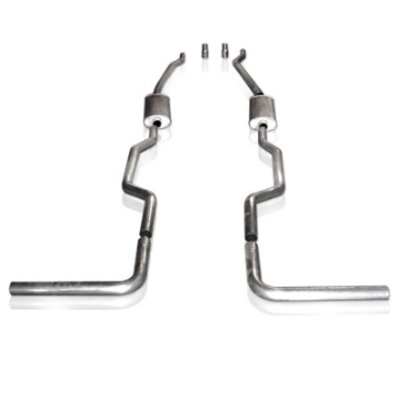 Picture of Stainless Works Chevy-GMC Truck 1967-87 Exhaust 2-5in Turbo Muffler System