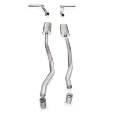 Picture of Stainless Works Chevy-GMC Truck 1967-87 Exhaust Truck 3in Chambered System