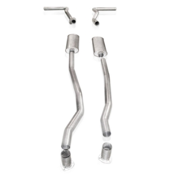 Picture of Stainless Works Chevy-GMC Truck 1967-87 Exhaust Truck 3in Chambered System