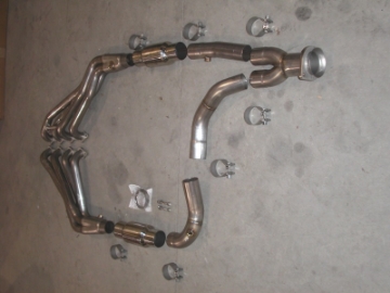 Picture of Stainless Works Chevy-GMC Truck 1999-02 Headers 2WD with Converters