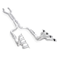 Picture of Stainless Works 2016-18 Cadillac CTS-V Sedan Headers 2in Primaries 3in Catted Leads Into X-Pipe