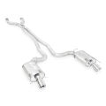Picture of Stainless Works 2009-15 Cadillac CTS-V Wagon 3in Catback System X-Pipe Chambered Mufflers 4in Tips
