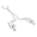 Picture of Stainless Works 2009-15 Cadillac CTS-V Wagon 3in Catback System X-Pipe Chambered Mufflers 4in Tips