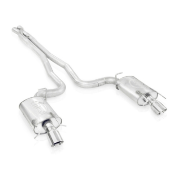 Picture of Stainless Works 2009-15 Cadillac CTS-V Wagon 3in Catback System X-Pipe Chambered Mufflers 4in Tips