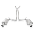 Picture of Stainless Works 2004-07 Cadillac CTS-V 3in Exhaust X-Pipe Chambered Mufflers 4in Tips