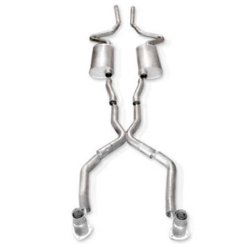 Picture of Stainless Works Chevy chevelle Small-Big Block 1968-72 Exhaust 2-5in Stainless Dual