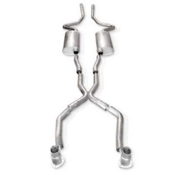 Picture of Stainless Works Chevy chevelle Small-Big Block 1968-72 Exhaust 2-5in Stainless Dual