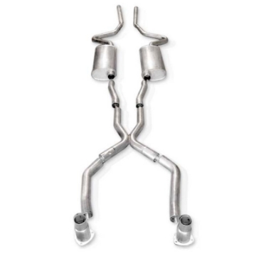 Picture of Stainless Works Chevy chevelle Small-Big Block 1968-72 Exhaust 2-5in Stainless Dual