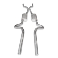 Picture of Stainless Works Chevy Chevelle LS1 Hot Rod 1968-72 Exhaust 3in Stainless Turbo Mufflers