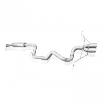 Picture of Stainless Works 2013-18 Ford Focus ST 3in Catback Vintage Round Muffler 4in Tips
