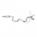 Picture of Stainless Works 2013-18 Ford Focus ST 3in Catback Vintage Round Muffler Wide Tip