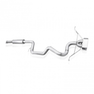 Picture of Stainless Works 2013-18 Ford Focus ST 3in Catback Vintage Round Muffler Wide Tip