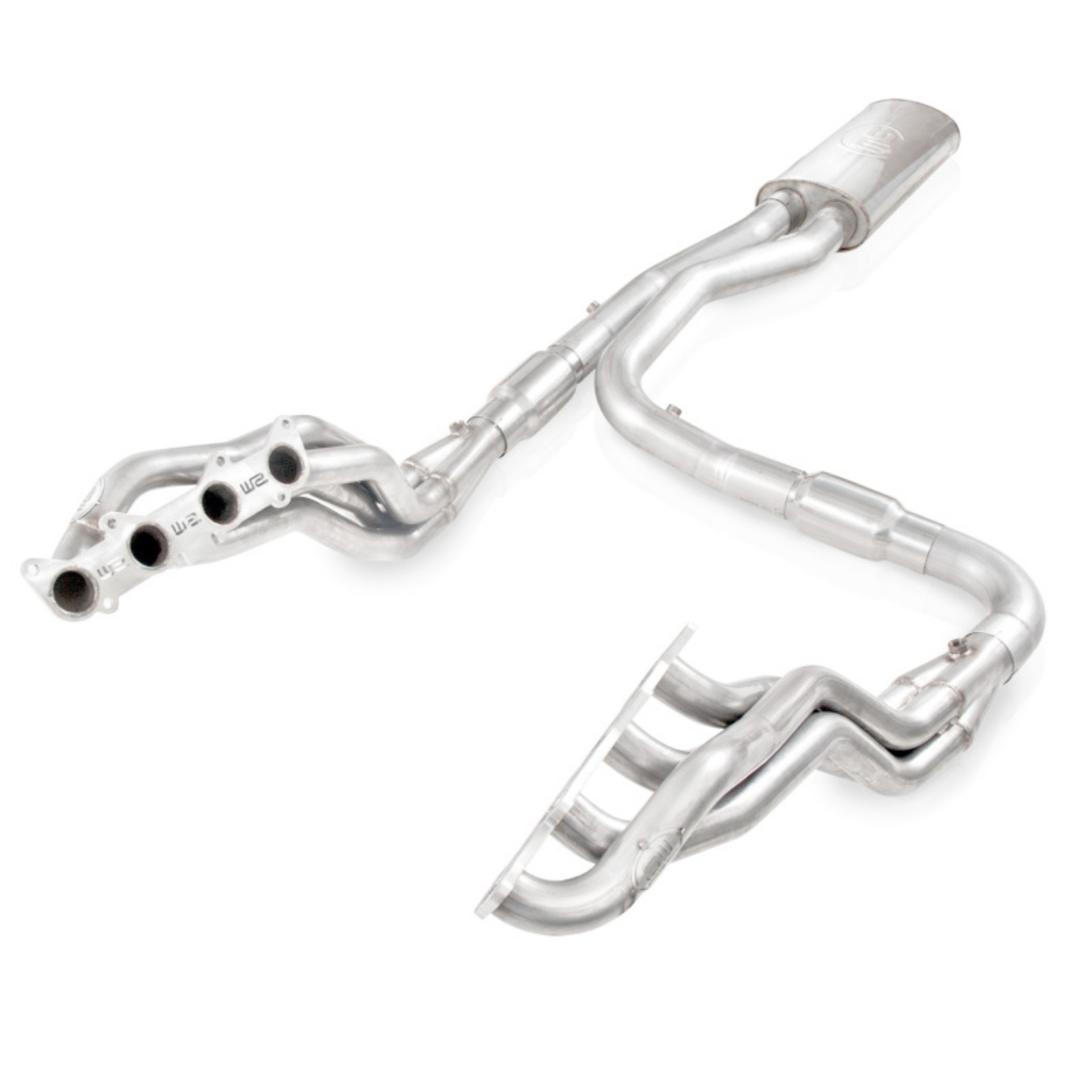 Picture of Stainless Works 2011-14 F-150 5-0L 1-3-4in Primaries 3in High-Flow Cats X-Pipe