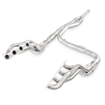 Picture of Stainless Works 2011-14 F-150 5-0L 1-3-4in Primaries 3in High-Flow Cats Y-Pipe