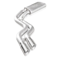 Picture of Stainless Works 2015-18 F-150 Exhaust X-Pipe Resonator Muffler Exits In Front Of Passenger Rear Tire