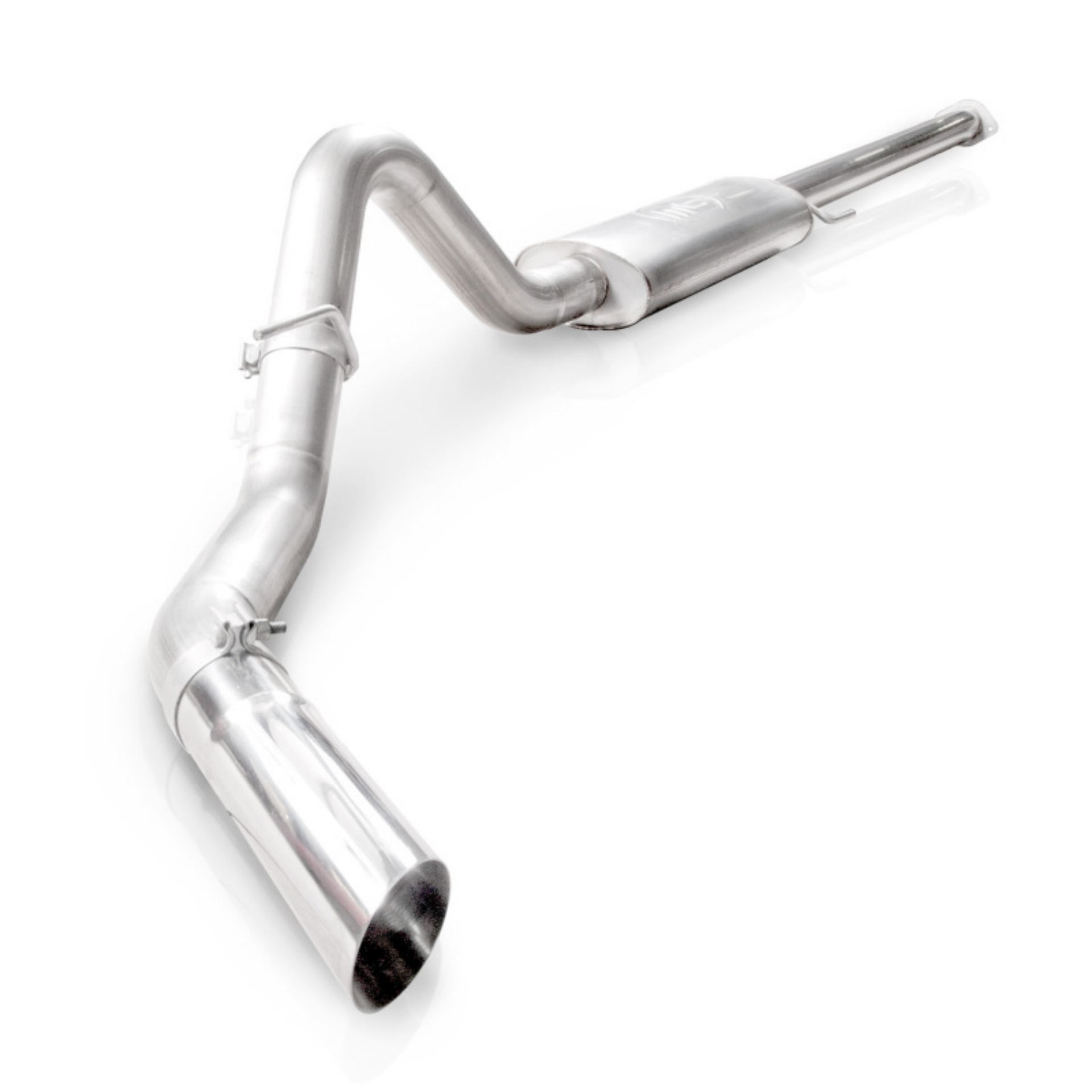 Picture of Stainless Works 2015-16 Ford F-150 2-7L-3-5L 3-5in Catback S-Tube Muffler Factory Connection