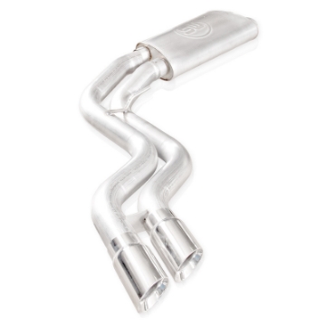 Picture of Stainless Works 2011-14 Ford Raptor Exhaust X-Pipe Resonator Front Passenger Rear Tire Exit
