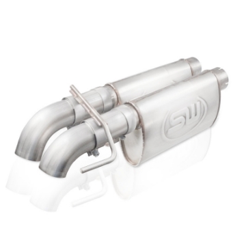 Picture of Stainless Works 2010-14 Ford Raptor 3in Exhaust Chambered Mufflers Dump Exit