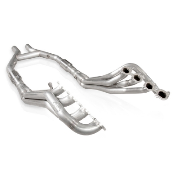 Picture of Stainless Works 2011-14 Shelby GT500 Headers 1-7-8in Primaries High-Flow Cats 3in H-Pipe