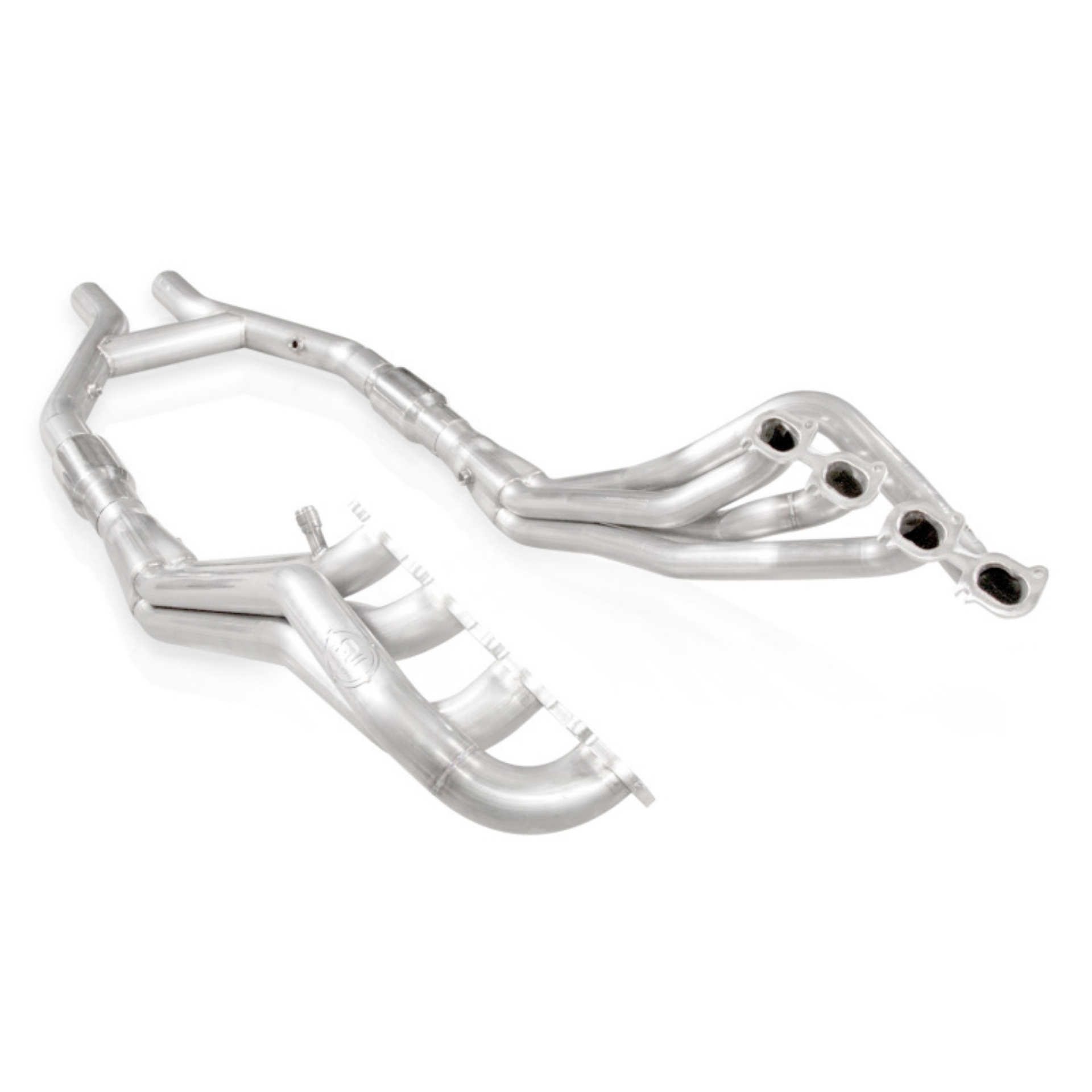 Picture of Stainless Works 2007-14 Shelby GT500 Headers 1-7-8in Primaries High-Flow Cats H-Pipe
