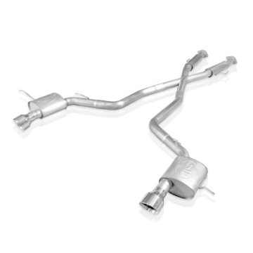 Picture of Stainless Works 2012-17 Jeep Grand Cherokee 6-4L Catback Chambered Mufflers X-Pipe
