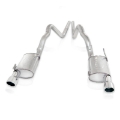 Picture of Stainless Works 2007-10 Shelby GT500 3in Catback Chambered Mufflers