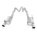 Picture of Stainless Works 2007-10 Shelby GT500 3in Catback Chambered Mufflers