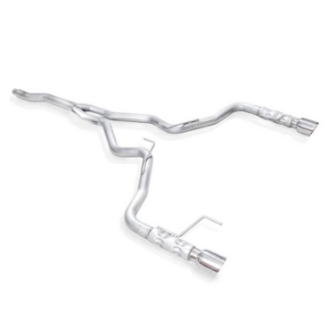 Picture of Stainless Works 2015-16 Mustang 2-1-2in Catback Retro Chambered Mufflers Factory Connection