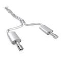 Picture of Stainless Works 2010-18 Ford Taurus SHO V6 2-1-2in Catback Chambered Mufflers X-Pipe