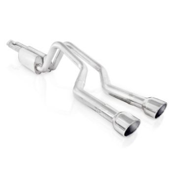 Picture of Stainless Works 2006-09 Trailblazer SS 6-0L 2-1-2in Chambered Exhaust Y-Pipe Center Bumper Exit