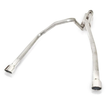 Picture of Stainless Works 2006-09 Trailblazer SS 6-0L 2-1-2in S-Tube Exhaust X-Pipe Center Bumper Exit