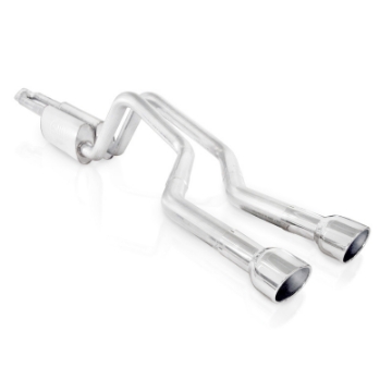 Picture of Stainless Works 2006-09 Trailblazer SS 6-0L 2-1-2in S-Tube Exhaust Y-Pipe Center Bumper Exit