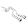 Picture of Stainless Works 2006-09 Trailblazer SS 6-0L 2-1-2in S-Tube Exhaust Y-Pipe Center Bumper Exit