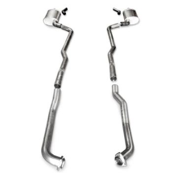 Picture of Stainless Works 1973-82 Corvette Exhaust BB Standard Trans 2-1-2in Factory Connect