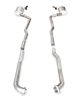 Picture of Stainless Works 1973-82 Corvette Exhaust BB Automatic Trans 2-1-2in Factory Connect