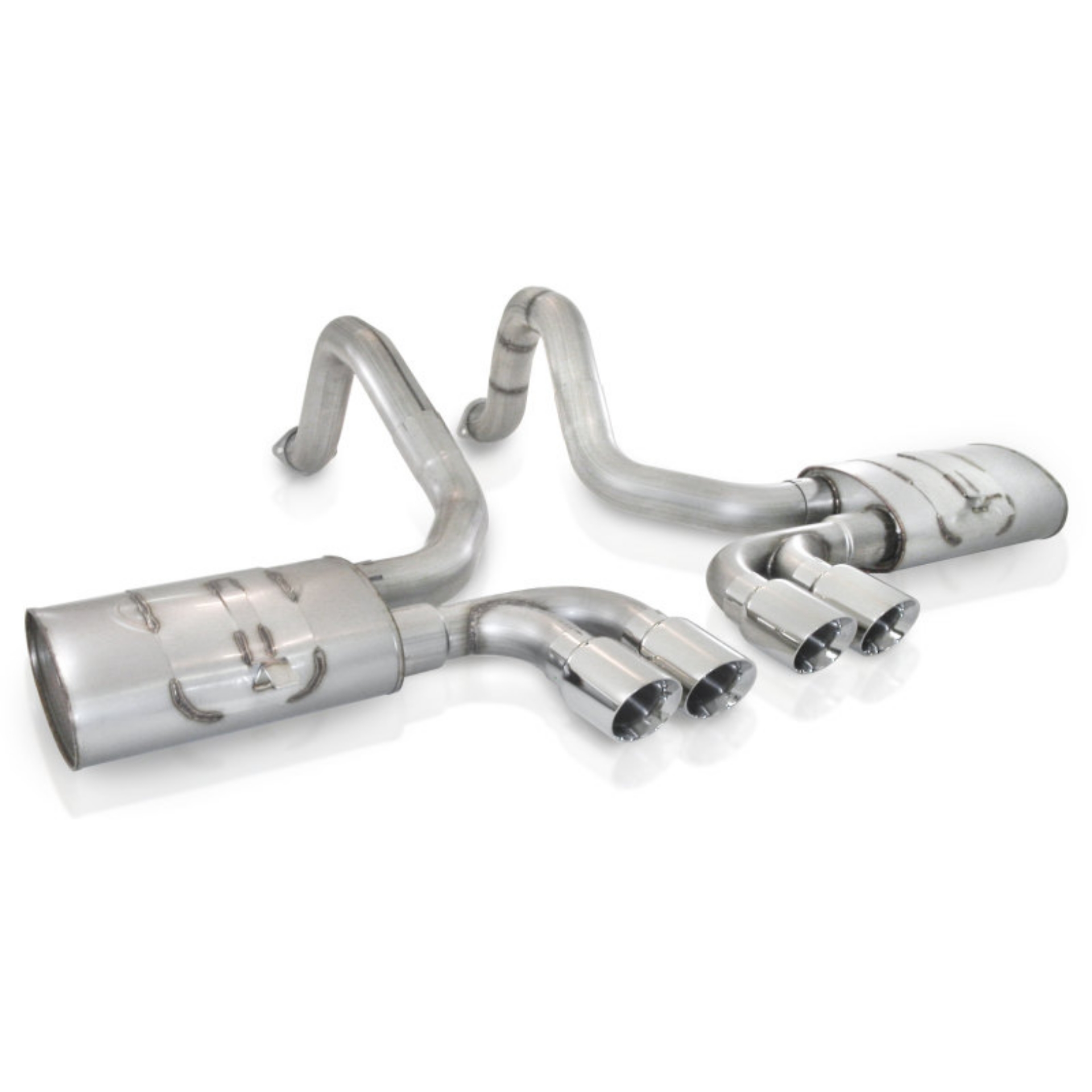 Picture of Stainless Works 1997-04 Corvette C5 3in Axleback Quad 3-1-2in Slash-Cut Tips