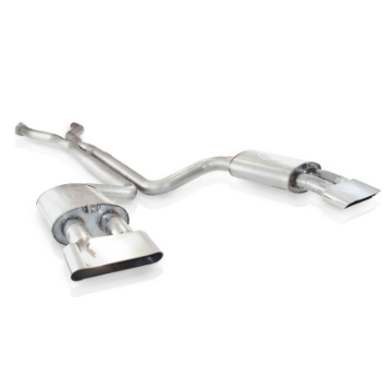 Picture of Stainless Works 1990-95 Corvette ZR1 3in Exhaust X-Pipe Chambered Mufflers Tips Factory Connect