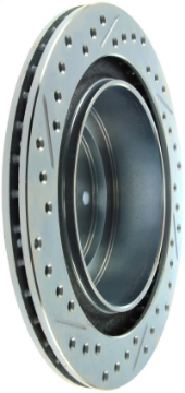 Picture of StopTech Select Sport 05-09 Subaru Legacy Select Slotted & Drilled Vented Left Rear Brake Rotor