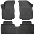Picture of Husky Liners 18-23 Chevrolet Equinox Weatherbeater Black Front & 2nd Seat Floor Liners