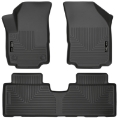 Picture of Husky Liners 18-23 Chevrolet Equinox Weatherbeater Black Front & 2nd Seat Floor Liners