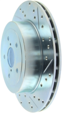 Picture of StopTech Select Sport 05-07 Subaru Impreza DOES NOT FIT WRX-STI Slotted - Drilled Left Rear Rotor