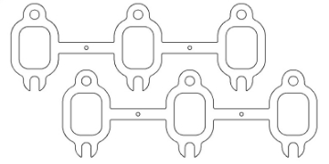 Picture of Cometic Dodge Cummins 5-9L 12v -040in MLS 3 Port Exhaust Gaskets