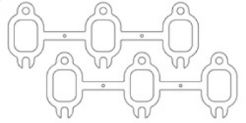 Picture of Cometic Dodge Cummins 5-9L 12v -040in MLS 3 Port Exhaust Gaskets