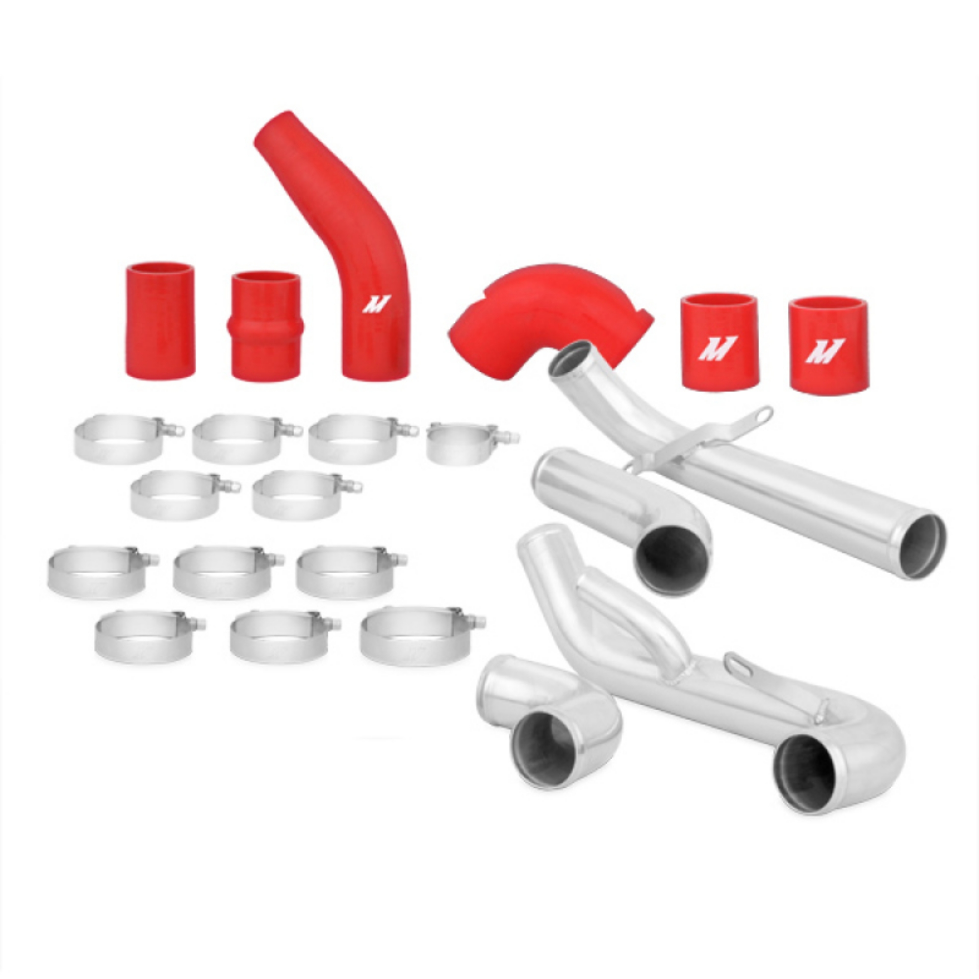 Picture of Mishimoto Mitsubishi Lancer Evolution X Intercooler Pipe Kit Red