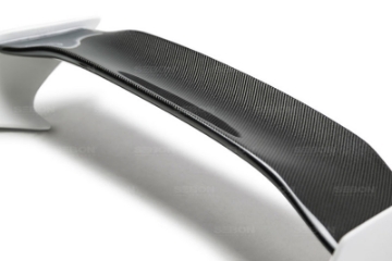 Picture of Seibon 2016-2017 Honda Civic Sedan TT Rear Spoiler w- Carbon Fiber Center