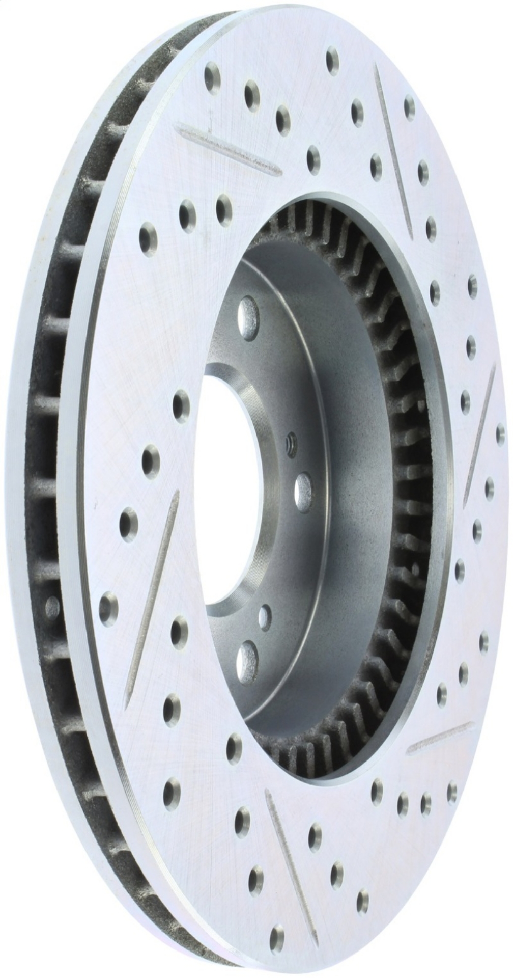 Picture of StopTech Select Sport 97-01 Acura Integra Sport Drilled & Slotted Right Rotor